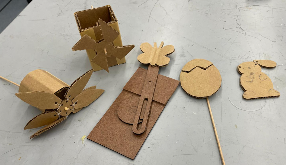 Cardboard Prototype Components